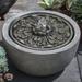 Campania International Medallion Concrete Garden Terrace Fountain | 8 H x 14 W x 14 D in | Wayfair FT-264-BR