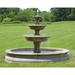 Campania International Newport Concrete Fountain | 78 H x 104 W x 104 D in | Wayfair FT-0124-AL