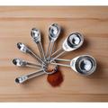 Cuisinox 7-Pieces Stainless Steel Measuring Spoon Set Stainless Steel in Gray | 1.5 H x 1.75 W x 4 D in | Wayfair MEA7