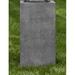 Campania International Pedestal Concrete | 28 H x 14 W x 14 D in | Wayfair PD-222-CB