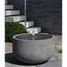 Campania International Echo Concrete Fountain | 19 H x 28 W x 28 D in | Wayfair FT-302-EM