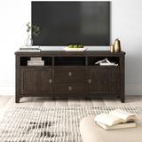 Union Rustic Zytavion Solid Wood TV Stand for TVs up to 78" Wood in Brown | 32 H in | Wayfair 0BD5ED44F1924E4EB48985375FC66057