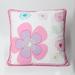 Cozy Line Home Fashion Blossom Floral Cotton Throw Pillow Polyester/Polyfill/Cotton | 18 H x 18 W x 2 D in | Wayfair BB-K-10552-SF