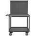 Durham Manufacturing Mobile Steel Top Workbench Metal in Gray | 54.5 H x 36 W x 30 D in | Wayfair RSC-3036-2-PB-2DR-95