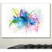 Design Art 'ris Watercolor Illustration Art - Wrapped Canvas Graphic Art Print Metal in White | 30 H x 40 W x 1.5 D in | Wayfair PT14384-40-30