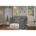 Dream On Me Jayden 4-in-1 Mini Convertible Crib & Changer Wood in Gray/Yellow | 41 H x 29 W x 29 D in | Wayfair 629-SGY