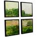 Darby Home Co Portsmouth 4 Piece Framed Painting Print on Canvas Set Canvas in Green | 48 H x 48 W x 2 D in | Wayfair DRBC2932 31558943