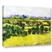 Darby Home Co Yellow Weeds Painting Print on Wrapped Canvas in Green/Yellow | 8 H x 10 W x 2 D in | Wayfair DRBC3061 31786155