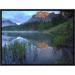 East Urban Home 'Morning Light On Mt Kidd, Mist Rising From Water, Kananaskis Country, Alberta | 12 H x 16 W x 1.5 D in | Wayfair EAAC7925 39223986