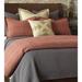 Eastern Accents Chalet Walden w/ Graphic Applique Throw Pillow Cover & Insert Faux Leather/Down/Feather/Polyester | 20 H x 20 W x 6 D in | Wayfair