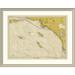 East Urban Home 'Nautical Chart - San Diego to Santa Rosa Island Ca. 1975 - Sepia Tinted' Framed Print Plastic | 34 H x 44 W x 1.5 D in | Wayfair