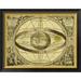 East Urban Home 'Maps of the Heavens: Sceno Systematis Ptolemaici' Framed Graphic Art Print Paper in Gray | 14 H x 18 W x 1 D in | Wayfair