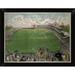 East Urban Home 'New York Polo Grounds' Framed Graphic Art Print Paper in Gray/Green | 9 H x 12 W x 1 D in | Wayfair EASN7224 39516601