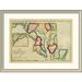 East Urban Home 'State of Maryland, 1827' Framed Print Paper in Brown | 29 H x 38 W x 1.5 D in | Wayfair EASN4324 39508187