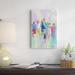 East Urban Home Womens Golf Painting Print on Wrapped Canvas in Blue/Green/Pink | 12 H x 8 W x 0.75 D in | Wayfair ESHM7469 34331240