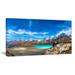 Design Art Enchanting Swiss Alps Mountains - Wrapped Canvas Photograph Print Canvas in Blue | 28 H x 60 W x 1 D in | Wayfair PT11159-60-28