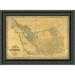 East Urban Home 'The County of Alameda California; 1857' Framed Print Canvas | 15.026 H x 22 W x 1.5 D in | Wayfair EUAH2680 39636098