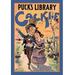 Buyenlarge Puck's Library: Cackle by Louis M. Glackens Vintage Advertisement in Blue/Green | 36 H x 24 W x 1.5 D in | Wayfair 0-587-00570-xC2436