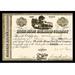 Buyenlarge 'The Little Miami Railroad Company' Framed Graphic Art in Black | 24 H x 36 W x 1.5 D in | Wayfair 0-587-17523-0C2436