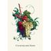 Buyenlarge Creveling Grapes & Plums Graphic Art in Green/Red | 36 H x 24 W x 1.5 D in | Wayfair 0-587-04162-5C2436