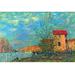 Buyenlarge 'The Loing in Moret' by Alfred Sisley Painting Print in White | 24 H x 36 W x 1.5 D in | Wayfair 0-587-26309-1C2436