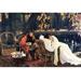 Buyenlarge 'The End' by James Tissot Painting Print, Wicker in Brown/Green/Yellow | 44 H x 66 W x 1.5 D in | Wayfair 0-587-25571-4C4466