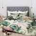 East Urban Home Iveta Abolina Alocasia Comforter Set Polyester/Polyfill/Microfiber in Green | Twin | Wayfair EUNM6765 46268290