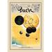 Buyenlarge Puck Magazine: Speaking of Today's Eclipse... Vintage Advertisement Paper in Black/Yellow | 36 H x 24 W x 1.5 D in | Wayfair