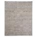 Blue/Brown 96 x 0.3 in Area Rug - EXQUISITE RUGS Beverly Oriental Hand-Knotted Brown/Gray/Charcoal Area Rug Viscose/Wool | 96 W x 0.3 D in | Wayfair