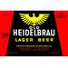 Buyenlarge Old Heidelbrau Lager Beer - Advertisement Print in Black/Red | 44 H x 66 W x 1.5 D in | Wayfair 0-587-22555-6C4466