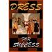 Buyenlarge 'Dress for Success' by Wilbur Pierce Vintage Advertisement in Brown/Orange | 36 H x 24 W x 1.5 D in | Wayfair 0-587-22320-0C2436
