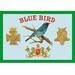 Buyenlarge 'Blue Bird Cigars' Vintage Advertisement in Blue/Green/Yellow | 20 H x 30 W x 1.5 D in | Wayfair 0-587-01850-xC2030