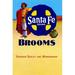 Buyenlarge 'Sante Fe Brand Brooms' Vintage Advertisement in Blue/Red | 30 H x 20 W x 1.5 D in | Wayfair 0-587-23382-6C4466