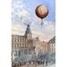 Buyenlarge French Balloon Lift off - Graphic Art Print in Blue/Green | 30 H x 20 W x 1.5 D in | Wayfair 0-587-23415-6C2030