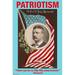 Buyenlarge Patriotism by Wilbur Pierce - Graphic Art Print in Blue/Brown/Red | 30 H x 20 W x 1.5 D in | Wayfair 0-587-24026-1C2030