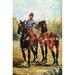 Buyenlarge 'Groom w/ Two Horses' by Toulouse-Lautrec Painting Print in Brown/Yellow | 30 H x 20 W x 1.5 D in | Wayfair 0-587-25444-0C2030