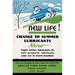 Buyenlarge 'New Life' Vintage Advertisement in Black/Blue/Green | 30 H x 20 W x 1.5 D in | Wayfair 0-587-27594-4C2030