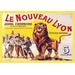 Buyenlarge Le Nouveau Lyon by Eugene Oge Vintage Advertisement in Brown/Red/Yellow | 44 H x 66 W x 1.5 D in | Wayfair 0-587-01196-3C4466