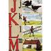 Buyenlarge 'J, K, L, M Illustrated Letters' by Edmund Evans Graphic Art in Black/Brown/Red | 30 H x 20 W x 1.5 D in | Wayfair 0-587-26747-xC2030