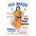 Buyenlarge 'Kola Marque Tonique et Apertif' by Jules Cheret Vintage Advertisement in Blue/Green/Orange | 42 H x 28 W x 1.5 D in | Wayfair