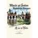 Buyenlarge 'March & Fanfare of Emperor Napoleon's Guards' Vintage Advertisement in Blue/Brown | 42 H x 28 W x 1.5 D in | Wayfair 0-587-27575-8C2842