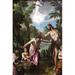 Buyenlarge 'The Baptism of Christ' by Paolo Veronese Painting Print in Blue/Green | 30 H x 20 W x 1.5 D in | Wayfair 0-587-29044-7C2030