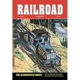 Buyenlarge Railroad Magazine: The Clinchfield Route, 1953 - Unframed Advertisements Print in Gray/Green | 42 H x 28 W x 1.5 D in | Wayfair