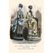 Buyenlarge 'Newest French Fashions 1884' by Warren Painting Print in White | 36 H x 24 W x 1.5 D in | Wayfair 0-587-31213-0C2436
