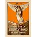 Buyenlarge 'There is a Liberty Bond in this House' by Maryland Institute Art Graphic Art Paper in Brown/Orange | 42 H x 28 W x 1.5 D in | Wayfair