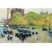 Buyenlarge 'Spring Morning in the Heart of Manhattan' by Frederick Childe Hassam Painting Print in Black/Brown/Green | Wayfair 0-587-26049-1C2842