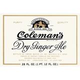 Buyenlarge 'Coleman's Dry Ginger Ale' Vintage Advertisement in Black | 28 H x 42 W x 1.5 D in | Wayfair 0-587-33416-9C2842