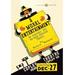 Buyenlarge 'A Moral Entertainment: Early American Theater' by WPA Vintage Advertisement in Black/Yellow | 28 W in | Wayfair 0-587-01054-1C2842