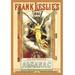 Buyenlarge Frank Leslie's Illustrated Almanac:Angel Bell-Ringer, 1882 Framed Vintage Advertisement in Brown/Gray | 42 H x 28 W x 1.5 D in | Wayfair