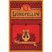 Buyenlarge 'Longfellow; The Lansdowne Poets' Vintage Advertisement in Black/Red/Yellow | 42 H x 28 W x 1.5 D in | Wayfair 0-587-21408-2C2842